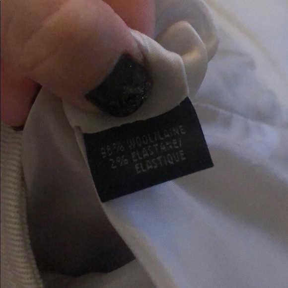 Lafayette 148 New York beige pearl button jacket - Picture 8 of 8